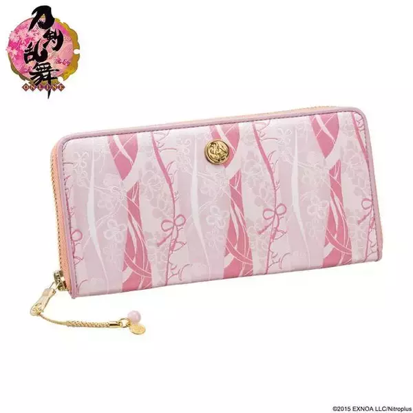 「『刀剣乱舞』が日本の伝統織物とコラボ！ 鶴丸国永、乱藤四郎、大般若長光、陸奥守吉行モチーフの長財布」の画像