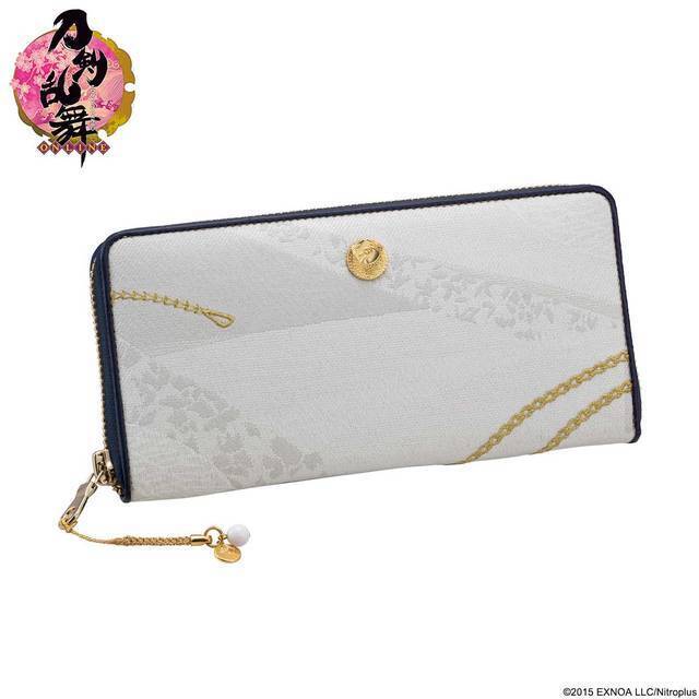 『刀剣乱舞』が日本の伝統織物とコラボ！ 鶴丸国永、乱藤四郎、大般若長光、陸奥守吉行モチーフの長財布