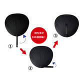 「推し活新グッズ「持ち手が折りたためるうちわ」発売！ 遠征の荷物がコンパクトに♪」の画像1