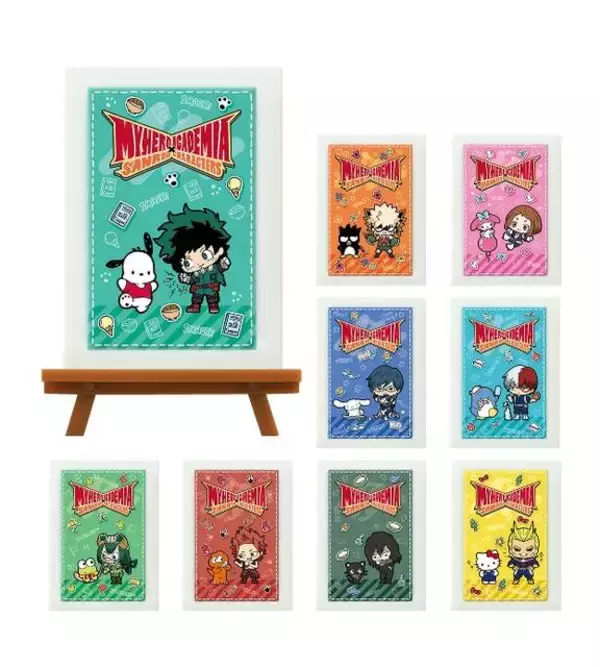 「キュートなアイテムが10種類♪ 『僕のヒーローアカデミア × サンリオキャラクターズ』グッズ公開！」の画像