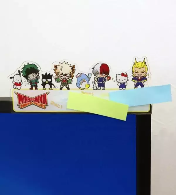 「キュートなアイテムが10種類♪ 『僕のヒーローアカデミア × サンリオキャラクターズ』グッズ公開！」の画像