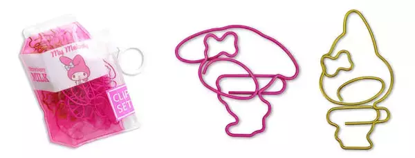 「『サンリオ』ハローキティやシナモロール、ポムポムプリン型のクリップ登場！ 可愛くて使い過ぎちゃうかも？」の画像