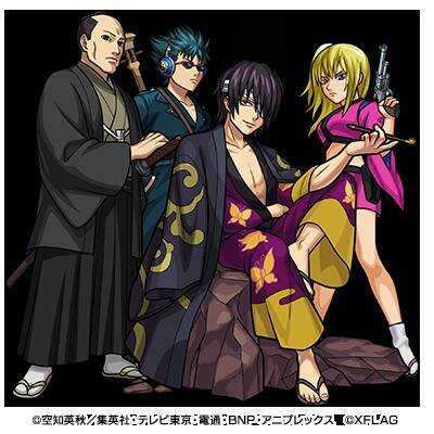 定春＆エリザベスのハンディ扇風機が当たるかも!?　『銀魂』×『モンスト』コラボ第2弾スタート♪