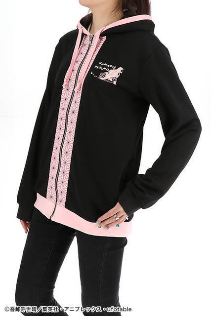 『鬼滅の刃』禰豆子のパーカーが発売決定！着物の柄がデザインに！