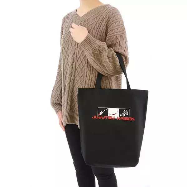 「『呪術廻戦』ハンドグラフィックTシャツ＆トートバッグ発売！ シンプルでカッコイイデザイン♪」の画像
