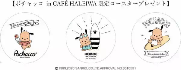「『ポチャッコ』表参道のCafe「HALEIWA」とコラボ♪ コラボフードやグッズ販売など♪」の画像