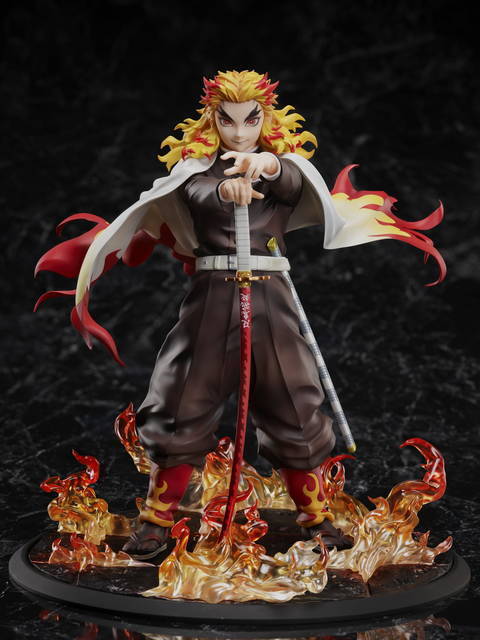 鬼滅の刃 0億の男 で話題 煉獄杏寿郎の1 8スケールフィギュアが登場 年11月9日 エキサイトニュース