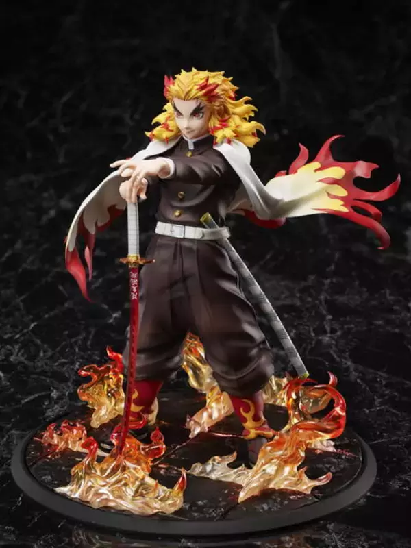 「『鬼滅の刃』“200億の男”で話題！煉獄杏寿郎の1/8スケールフィギュアが登場！」の画像