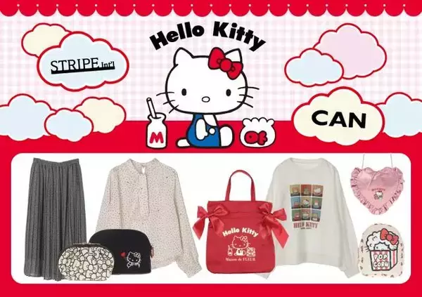 『ハローキティ』誕生45周年記念で人気ブランドとコラボ♪ 「earth music＆ecology」「Samansa Mos2」など