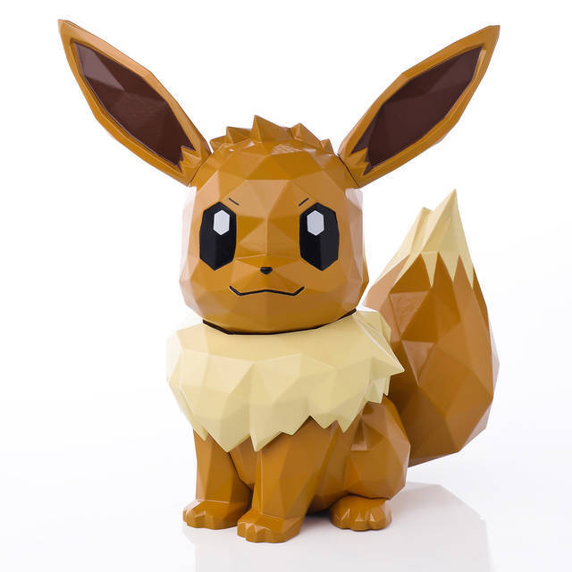 ポケモン イーブイやピカチュウたちがポリゴン風フィギュアに 全部集めたくなる愛らしさ 19年6月15日 エキサイトニュース