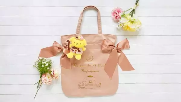 「シナモロールやポムポムプリンが「メゾン ド フルール」とコラボ♪ リボントートバッグやリュックなど」の画像