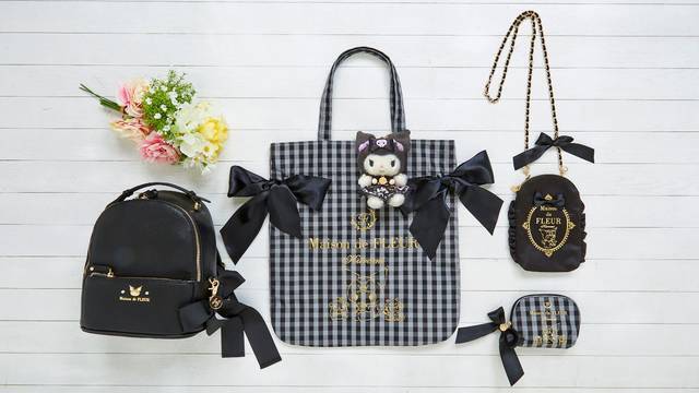 シナモロールやポムポムプリンが「メゾン ド フルール」とコラボ♪ リボントートバッグやリュックなど