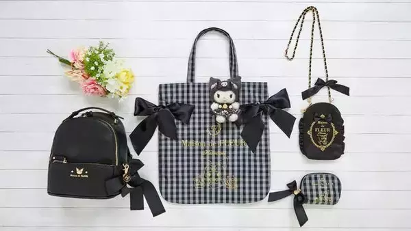 「シナモロールやポムポムプリンが「メゾン ド フルール」とコラボ♪ リボントートバッグやリュックなど」の画像