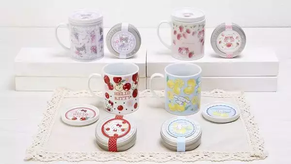 『ハローキティ』『シナモロール』たちが紅茶「ルピシア」とコラボ♪ 可愛すぎるギフトセット登場