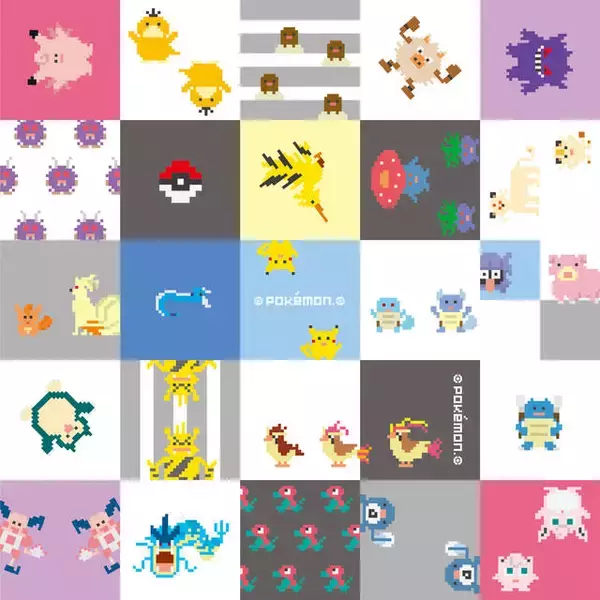 「『ポケモン』キャンプアイテムが登場！ ドッド絵が可愛いサンシェードやチェア、バスケットなど♪」の画像