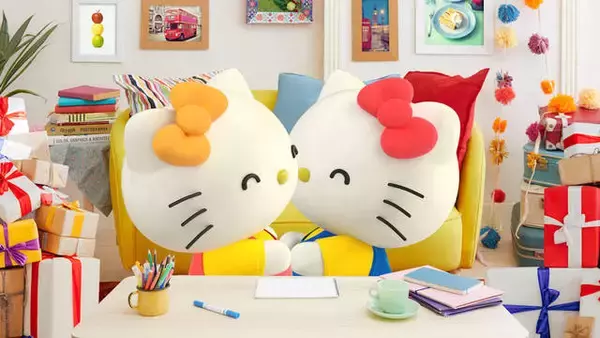 「愛をお返し♪ 『ハローキティ』バースデー記念動画公開中！ 可愛い記念グッズも♪」の画像