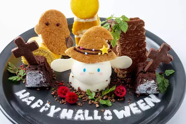 「サンリオ『いちご新聞』ダイナー展開中♪ ハロウィンメニューも！」の画像