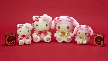 『ハローキティ』『マイメロディ』がGODIVAとコラボ！ バレンタインにおすすめ♪