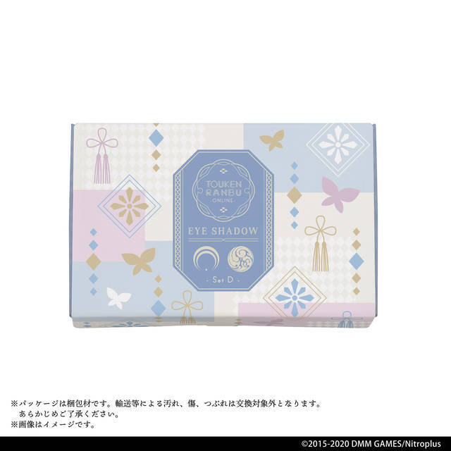 『刀剣乱舞-ONLINE-』アイシャドウ第2弾登場♪ 三日月宗近や鶴丸国永などがモチーフ♪