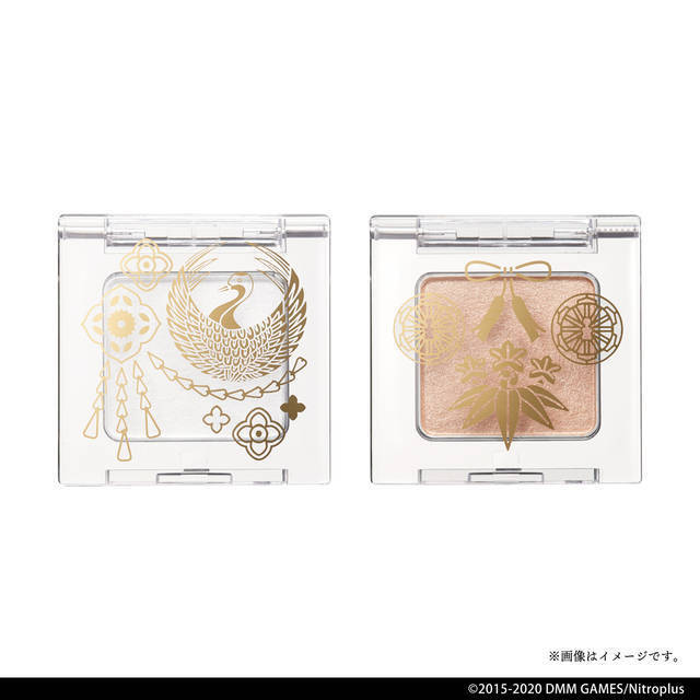 『刀剣乱舞-ONLINE-』アイシャドウ第2弾登場♪ 三日月宗近や鶴丸国永などがモチーフ♪