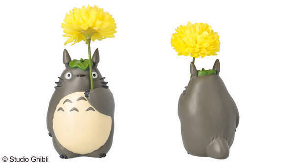 ジジ カオナシ トトロが可愛い 魔女の宅急便 千と千尋の神隠し となりのトトロ 一輪挿し登場 21年4月25日 エキサイトニュース