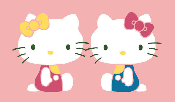 『ハローキティ』自然派ドーナツとコラボ♪ キティとミミィの可愛くて美味しいキャラドーナツ♪