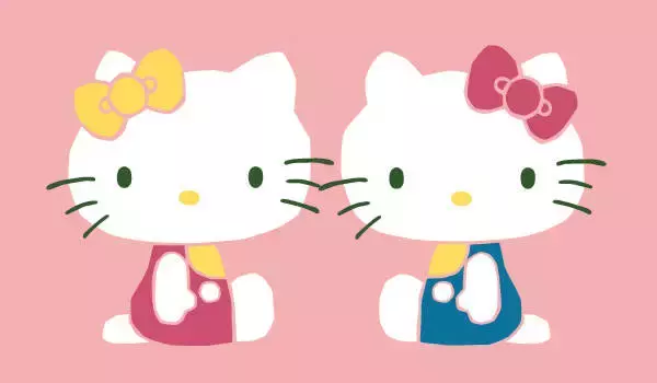 「『ハローキティ』自然派ドーナツとコラボ♪ キティとミミィの可愛くて美味しいキャラドーナツ♪」の画像