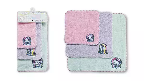 「『ハローキティ』×「アマビエ」コラボグッズ多数！ 抗菌マスクポーチやエコバッグなど♪」の画像