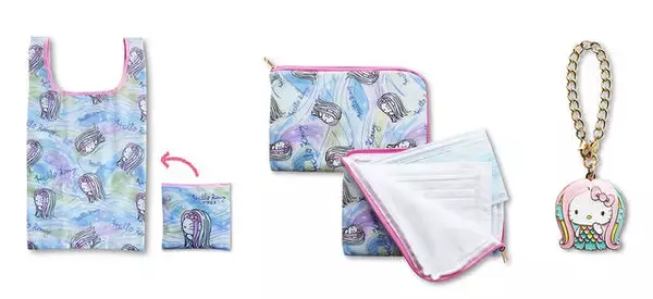 『ハローキティ』×「アマビエ」コラボグッズ多数！ 抗菌マスクポーチやエコバッグなど♪