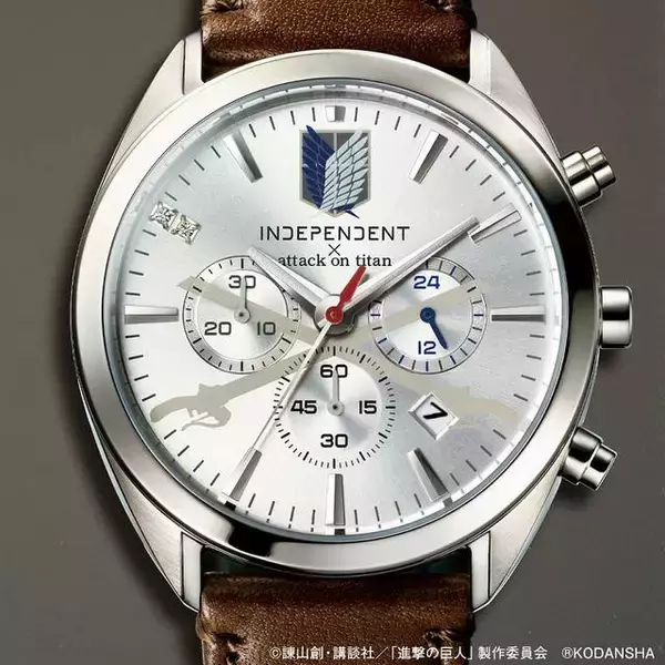 「エレンモデル＆リヴァイモデル『進撃の巨人』×シチズン「INDEPENDENT」のコラボウォッチが各限定1000個で登場！」の画像