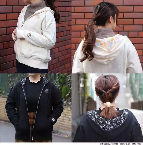 『名探偵コナン』オシャレな総柄パーカー登場！ 麻酔銃の照準刺繍がかわいい…♪