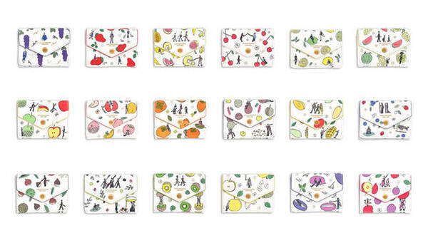 刀剣乱舞 鬼頭祈 刀剣男士 フルーツ デザインのミニウォレット登場 年6月5日 エキサイトニュース