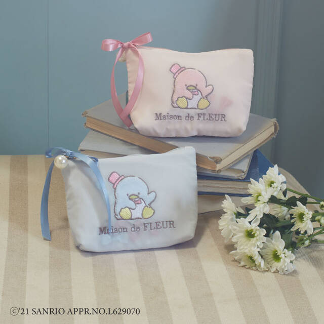 『タキシードサム』が「Maison de FLEUR」とコラボ！ アイスクリームカラーが可愛いポーチやトートバッグ♪