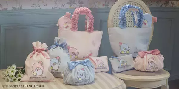 『タキシードサム』が「Maison de FLEUR」とコラボ！ アイスクリームカラーが可愛いポーチやトートバッグ♪