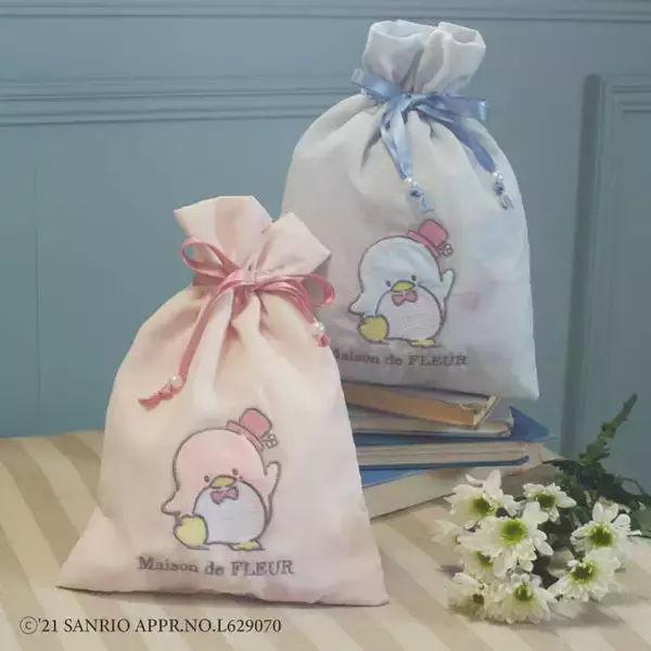 「『タキシードサム』が「Maison de FLEUR」とコラボ！ アイスクリームカラーが可愛いポーチやトートバッグ♪」の画像