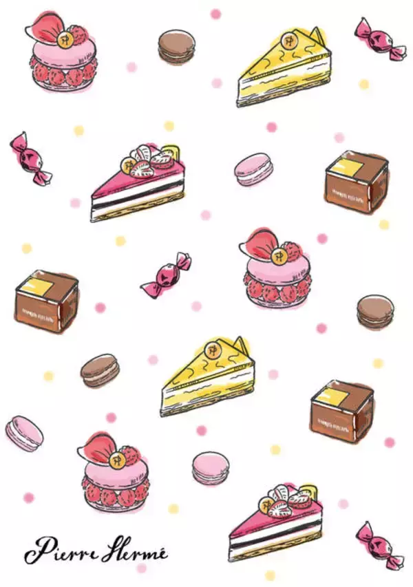 「『サンリオ』×「ピエール・エルメ」♪ ハローキティやポムポムプリンがスイーツを前にごきげん♪」の画像