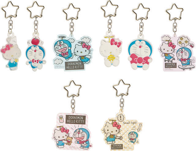 『ドラえもん』×『ハローキティ』コラボグッズ多数♪ ひみつ道具やリボンで仲良く遊ぶ姿が♪