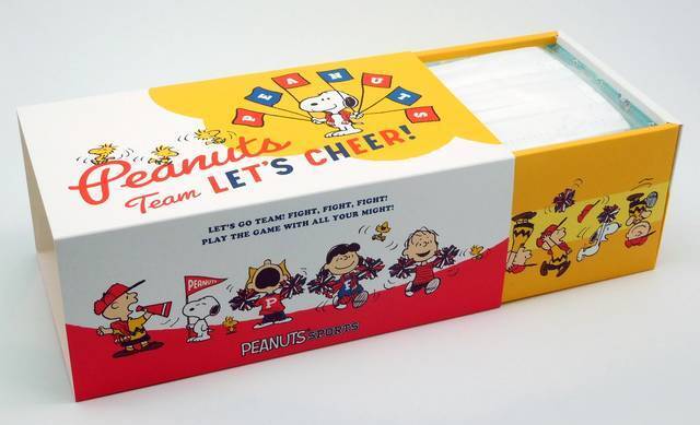 大人向けのキャラクターマスクに『スヌーピー』登場！ 風邪予防にぴったり♪