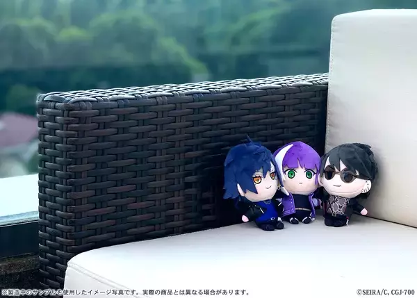 「『ガチ恋粘着獣』コズミックのぬいぐるみが発売決定！作者描き下ろしイラストを元に作成！ジャケットは着脱可能でお着替えも楽しい」の画像