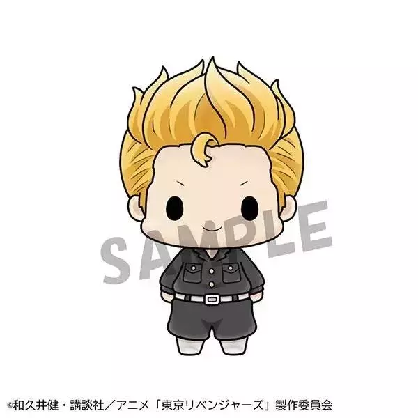 「『東京リベンジャーズ』の「ちょこりんマスコット」が登場！ちょこっとした佇まいがカワイイ！タケミチ、マイキー、ドラケンなど全6種」の画像