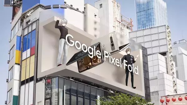 「『にじさんじ』叶＆葛葉が地上波CM出演決定！巨大3D猫の”クロス新宿ビジョン”で3D広告も登場！」の画像