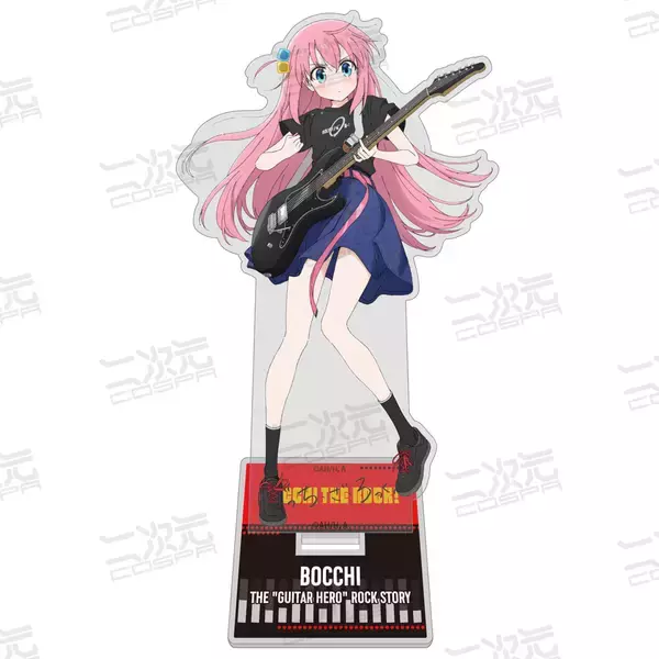 『ぼっち・ざ・ろっく！』描き下ろしイラストのアクリルスタンドが登場！ギターを演奏するぼっちちゃんの表情に注目！「AnimeJapan」先行販売も