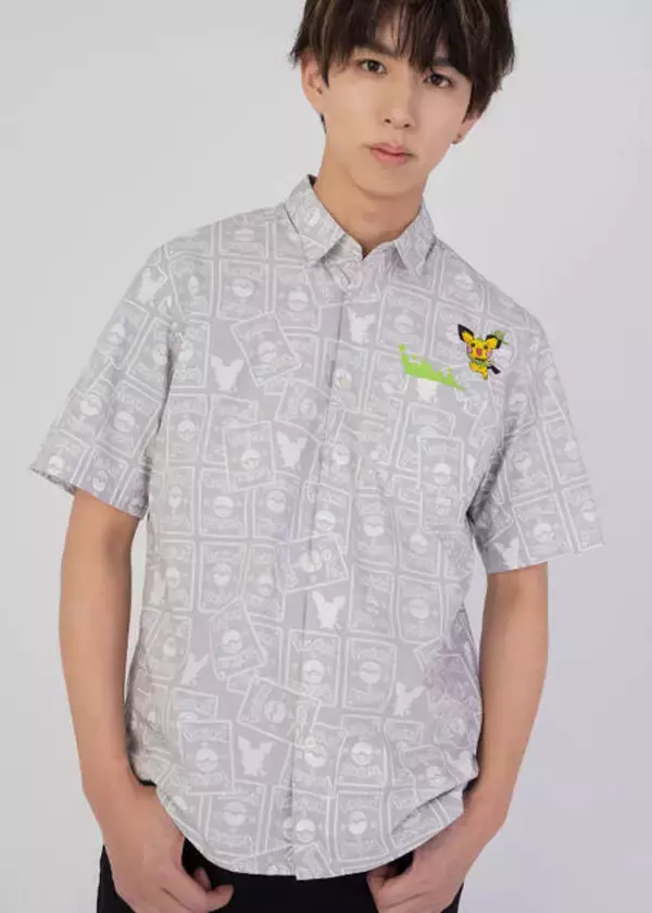 「ポケモンカードゲーム×はじめしゃちょーコラボ！キュートなピチューのTシャツやバケットハットなど」の画像