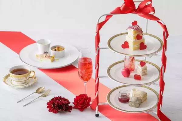 「5色から選べる「推し色」アフタヌーンティーが2月より名古屋にて開催！赤・青・黄色・緑・紫から選択可能、推し色のウェルカムドリンクもセットに」の画像