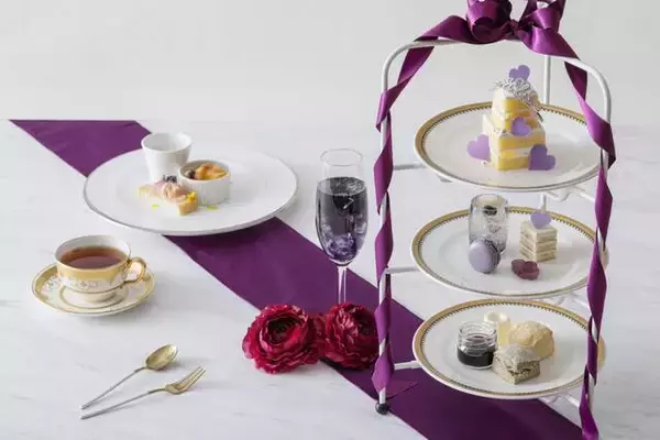 「5色から選べる「推し色」アフタヌーンティーが2月より名古屋にて開催！赤・青・黄色・緑・紫から選択可能、推し色のウェルカムドリンクもセットに」の画像