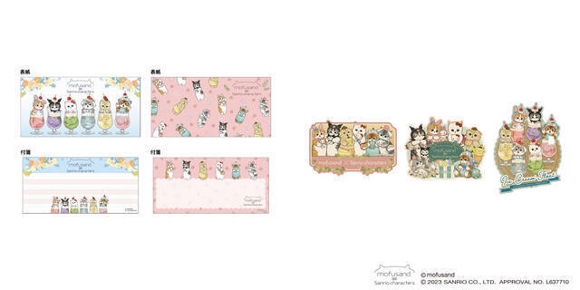 『mofusand』×「サンリオ」コラボグッズが東京駅にて期間限定で販売！駅長さんに変身した猫たちのグッズも