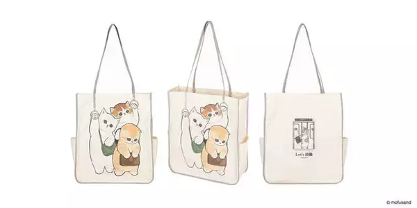 「『mofusand』×「サンリオ」コラボグッズが東京駅にて期間限定で販売！駅長さんに変身した猫たちのグッズも」の画像