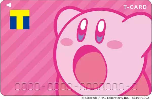 『星のカービィ』Tカードが発行再開！大きく口を開けたカービィがたまらなくかわいいデザイン。スライドカードケースの再販も