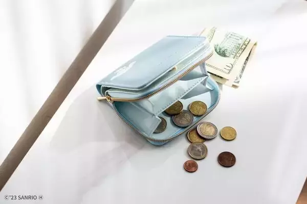 「サンリオ『シナモロール』二つ折り財布が発売決定！かわいいだけじゃない、機能性抜群アイテム」の画像