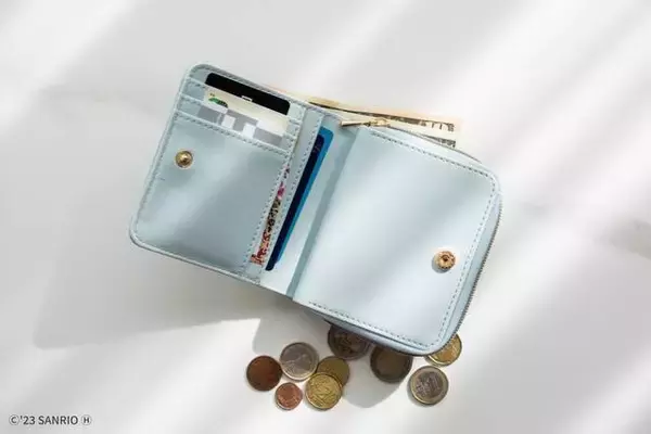 「サンリオ『シナモロール』二つ折り財布が発売決定！かわいいだけじゃない、機能性抜群アイテム」の画像